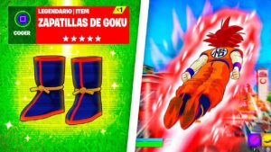 Uso PODERES de GOKU para Ser el más RÁPIDO de Fortnite…