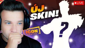 VÉGRE LETT NEKI IS FORTNITE SKINE ! 🔥 (SypherPK Iconic Series Skin)