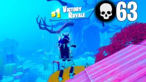 63 Elimination Solo vs Squads Wins (Fortnite Chapter 3 Full Gameplay Season 4)