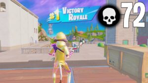72 ELIMINATON Solo vs Squads Wins Full Gameplay Season 4 (Fortnite Chapter 3)
