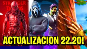 ACTUALIZACION 22.20 DE FORTNITE !!  -  FORTNITEMARES 2022 POR FIN LLEGO ...!!