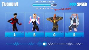 ADIVINA EL BAILE DE FORTNITE EN ALTA VELOCIDAD | tusadivi