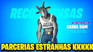 AS PARCERIAS MAIS ESTRANHAS DO FORTNITE!