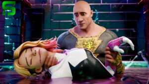 Black Adam SAVES Spider-Gwen's LIFE.... Fortnite Season 4