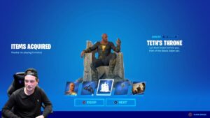 Buying The NEW Fortnite BLACK ADAM Skin Bundle For Me & My 2 Kids