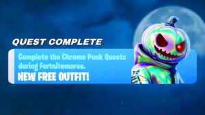 CHROME PUNK FREE SKIN in Fortnite! (How To Get Chrome Punk For FREE)