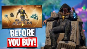 EARLY ACCESS BLACK ADAM Skin | Gameplay + Combos |  Before You Buy (Fortnite Battle Royale)