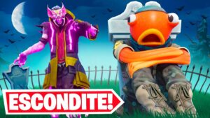 ESCÓNDETE O *ASUSTA* en FORTNITE 😂😂