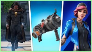 Everything NEW In Fortnite! (Black Adam, New Items, + More!)
