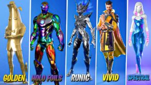 Evolution of Fortnite Battle Pass Super Level Styles (CH2 S1 - CH3 S4)