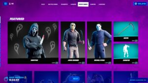 FORTNITE ITEM SHOP NEW GHOST FACE SKIN!
