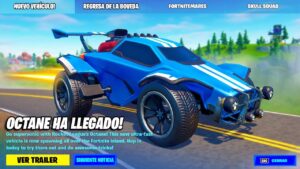 FORTNITE NUEVO VEHÍCULO de ROCKET LEAGUE 🔥😱