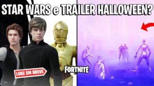 FORTNITE - STAR WARS SKINS, MUDANÇAS e HALLOWEEN TRAILER?