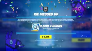 FORTNITE is SENDING EVERYONE V-BUCKS!