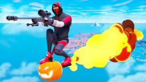 Fortnite BROKE rocket riding…