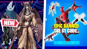 Fortnite FORTNITEMARES 2022 SKINS! (The $1 Cosmetics CODE BAN)