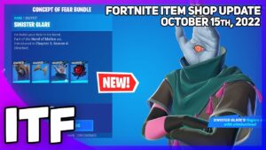 Fortnite Item Shop *NEW* CONCEPT OF FEAR BUNDLES! [October 15th, 2022] (Fortnite Battle Royale)
