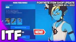 Fortnite Item Shop *NEW* REMI SET + PUMP IT UP! [October 30th, 2022] (Fortnite Battle Royale)