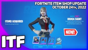 Fortnite Item Shop *NEW* VIVICA SAINT SET! [October 24th, 2022] (Fortnite Battle Royale)