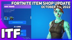 Fortnite Item Shop THIS SHOP IS INSANE! [October 7th, 2022] (Fortnite Battle Royale)