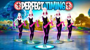 Fortnite - Perfect Timing Moments #129 (Jiggle Jiggle, Sypher's Strut, Pick Me Up, Dirtbike)