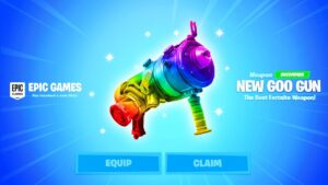 Fortnite added The Explosive GOO GUN..🤯