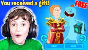 Gifting Little Bro *NEW* Rick & Morty BUNDLE! (FREE)