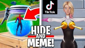Hide and Tiktok in Fortnite!