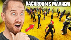 I Hunted 50 Players in The Backrooms | Mustard Mayhem Qualifier
