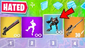 I Only Used HATED Items in Fortnite