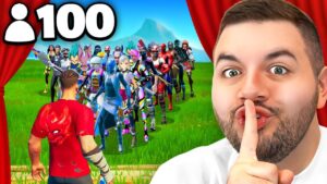 I Went UNDERCOVER in SypherPK’s 100 Player Fashion Show!