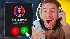 JE RÉAGIS AU CONCERT D'AYA NAKAMURA SUR FORTNITE ! (elle m'a appelé à la fin du concert 😳)