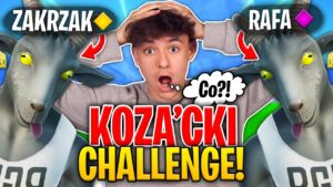 JESTEŚMY KOZAMI... 🤣 GOAT SIMULATOR Challenge z Rafa! w Fortnite