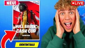 🔴*JETZT* NULL BAUEN CASH CUP in FORTNITE! (Season 4)
