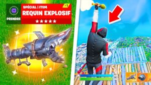 J'ai TRICHÉ en SKYBASE avec le Nouveau LANCE ROQUETTE sur Fortnite !