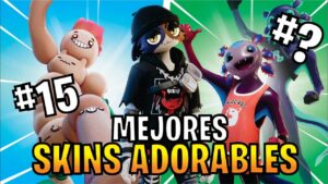 LAS 15 skins MAS TIERNAS Y ADORABLES DE todo FORTNITE || capitulo 3 top ranking
