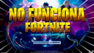 LOS SERVIDORES NO RESPONDEN, TRAS LA COLA - FORTNITE NO FUNCIONA, SERVIDORES DESCONECTADOS