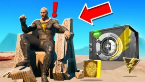 Le NOUVEAU BOSS BLACK ADAM est ARRIVÉ !! (Boss Fortnite Saison 4)