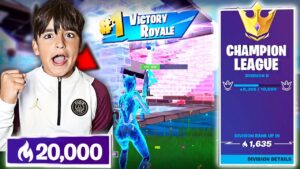 Mein Bruder ist der BESTE 11 Jährige ARENA Spieler in Fortnite..