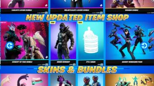 NEW Updated Item Shop Skins & Bundles (Agency Renegades Pack, Order Remnant, It's a Wash Emote)