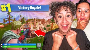 On a rejoué au CHAPITRE 1 sur FORTNITE BATTLE ROYALE ! (avec 100 ABONNÉS)