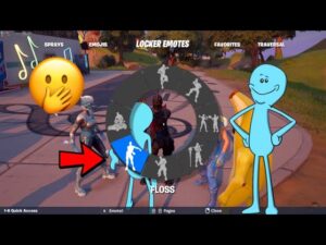Pretending To Not Have Their Emotes With *NEW* Mr.Meeseeks Skin in Fortnite