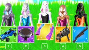 Random Skin SPIDER-GWEN Challenge! *RICOMPENSE BONUS* Stagione 4 Fortnite ITA!