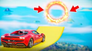 SAUT 99,7% IMPOSSIBLE en VOITURE sur FORTNITE ! (ft. ZetFar, Yoyo et Gio)