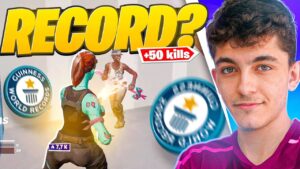 TENTEI BATER O RECORD MUNDIAL DE KILLS DO FORTNITE!