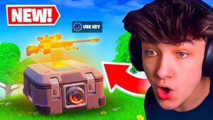 The *HOLO CHEST* Only Challenge in Fortnite! (impossible)