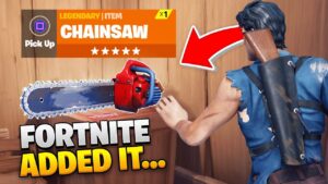 The NEW *CHAINSAW* in Fortnite!