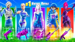 The *RANDOM* GALAXY RAINBOW BOSS Challenge in Fortnite!