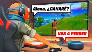 Usé ALEXA para GANAR en FORTNITE!