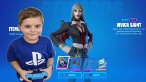i Buy My 9 Year Old Kid NEW Fortnite SAINT ACADEMY Quest Pack With 1000 FREE Fortnite V-Bucks